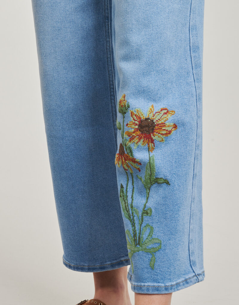 Jeans Flare  Desigual  OHIO  Blu -  Jeans Flare Donna - 5