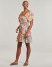 Abito corto  Rip Curl  CALA VADELLA MINI DRESS  Multicolore -  Abiti corti Donna - 3