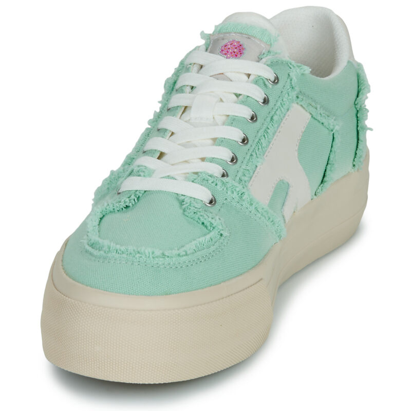 Faguo  WALNUT PLATFORM  Verde -  Sneakers basse Donna - 3