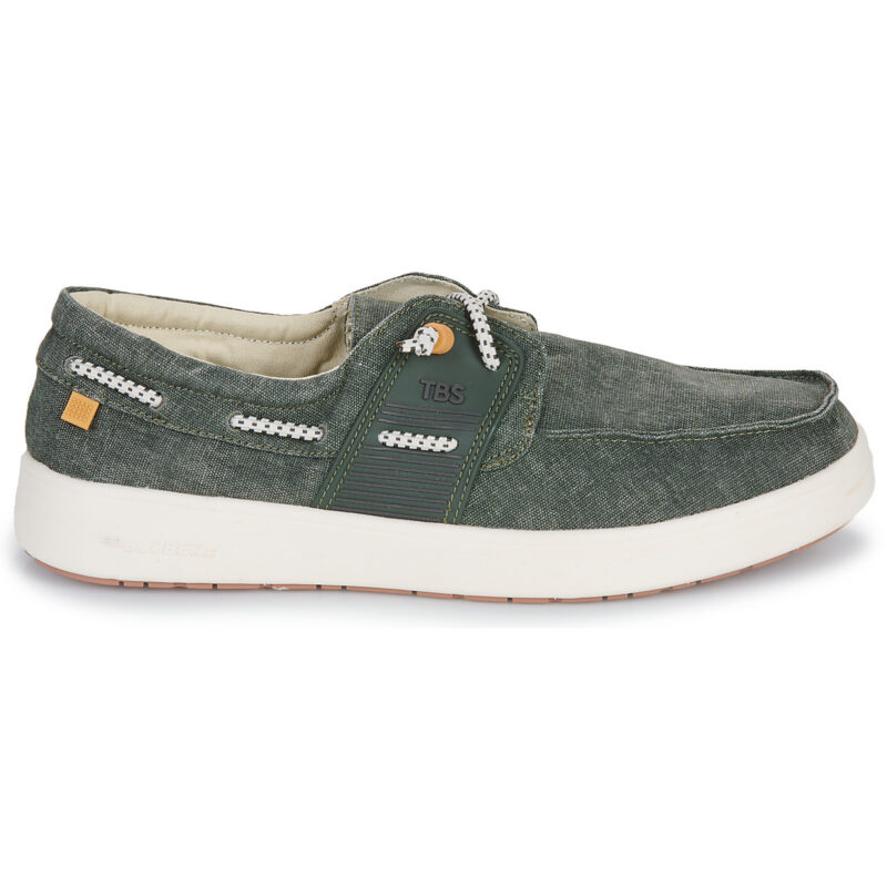 TBS GEOBOAT Green Men's Boat Shoes - 2