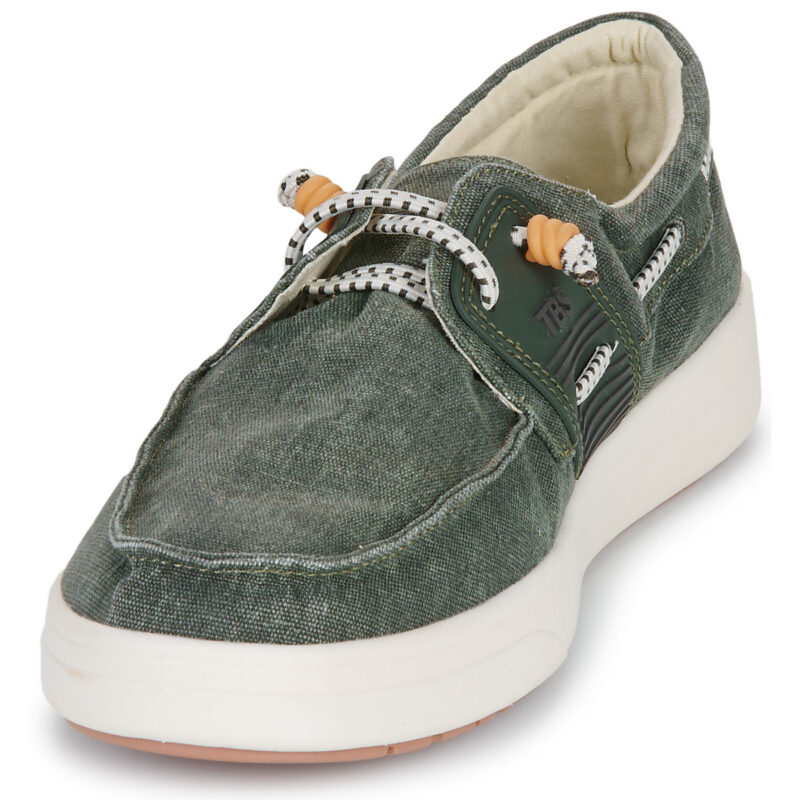 TBS GEOBOAT Green Men's Boat Shoes - 3