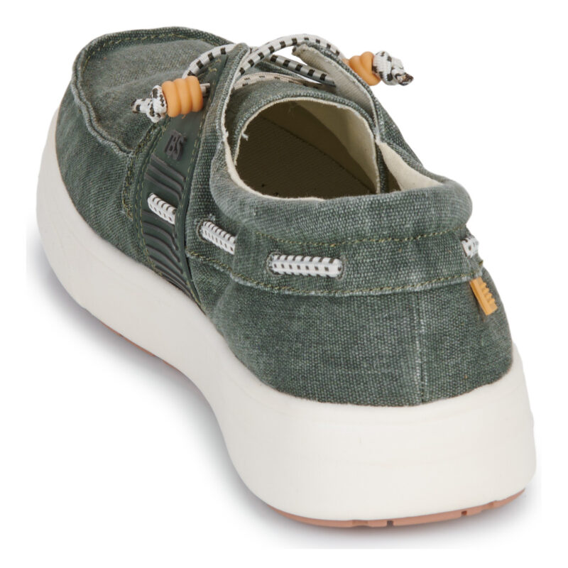 TBS GEOBOAT Green Men's Boat Shoes - 5