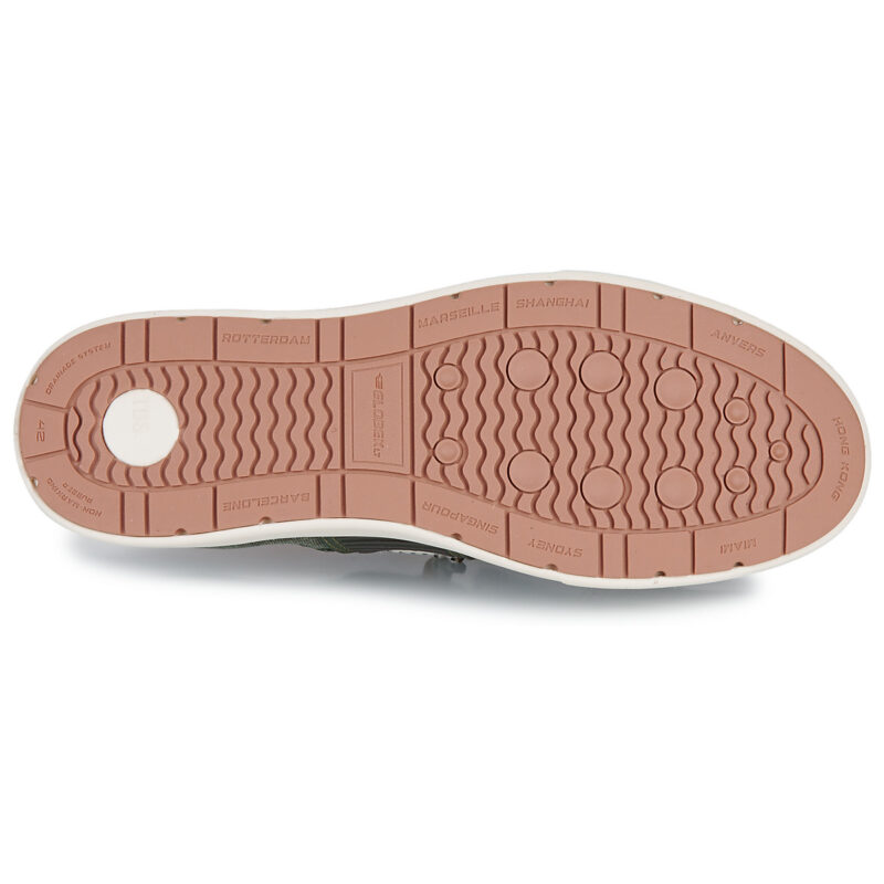 TBS GEOBOAT Green Men's Boat Shoes - 7