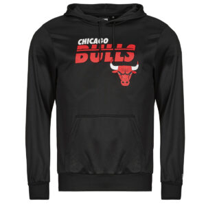 Felpe con cappuccio  New Era  NBA ESSENTIALS HOODIE CHICAGO BULLS  Nero -  Felpe con cappuccio Abbigliamento Uomo