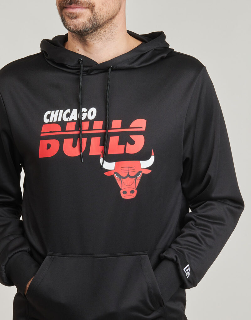 Sweatshirts New Era NBA ESSENTIALS HOODIE CHICAGO BULLS Noir Sweatshirts Homme - 5
