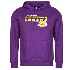 Felpe con cappuccio  New Era  NBA ESSENTIALS HOODIE LOS ANGELES LAKERS  Viola -  Felpe con cappuccio Abbigliamento Uomo