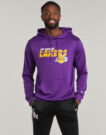Felpe con cappuccio New Era NBA ESSENTIALS HOODIE LOS ANGELES LAKERS Viola Felpe con cappuccio Uomo - 2