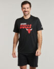 T-shirt New Era NBA ESSENTIALS TEE CHICAGO BULLS Nero T-shirt maniche corte Uomo - 2