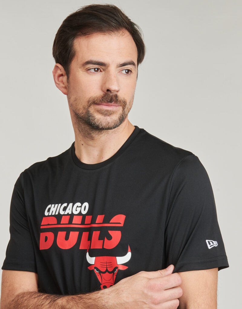 T-shirt New Era NBA ESSENTIALS TEE CHICAGO BULLS Nero T-shirt maniche corte Uomo - 5