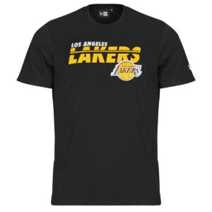 T-shirt  New Era  NBA ESSENTIALS TEE LOS ANGELES LAKERS  Nero -  T-shirt maniche corte Uomo