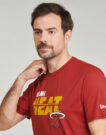 T-shirt New Era NBA ESSENTIALS TEE MIAMI HEAT Rosso T-shirt maniche corte Uomo - 5