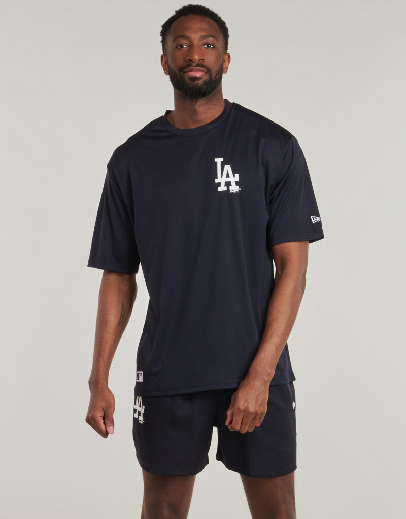 T-shirt New Era LEAGUE ESSENTIALS TEE LOS ANGELES DODGERS Nero T-shirt maniche corte Uomo - 2