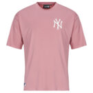 T-shirt New Era LEAGUE ESSENTIALS TEE NEW YORK YANKEES Rosa T-shirt maniche corte Uomo - 1