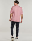 T-shirt New Era LEAGUE ESSENTIALS TEE NEW YORK YANKEES Rosa T-shirt maniche corte Uomo - 4