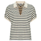 Polo Tommy Hilfiger LYOCELL OPEN-NK RELAXED POLO SS Bianco Polo Donna - 1