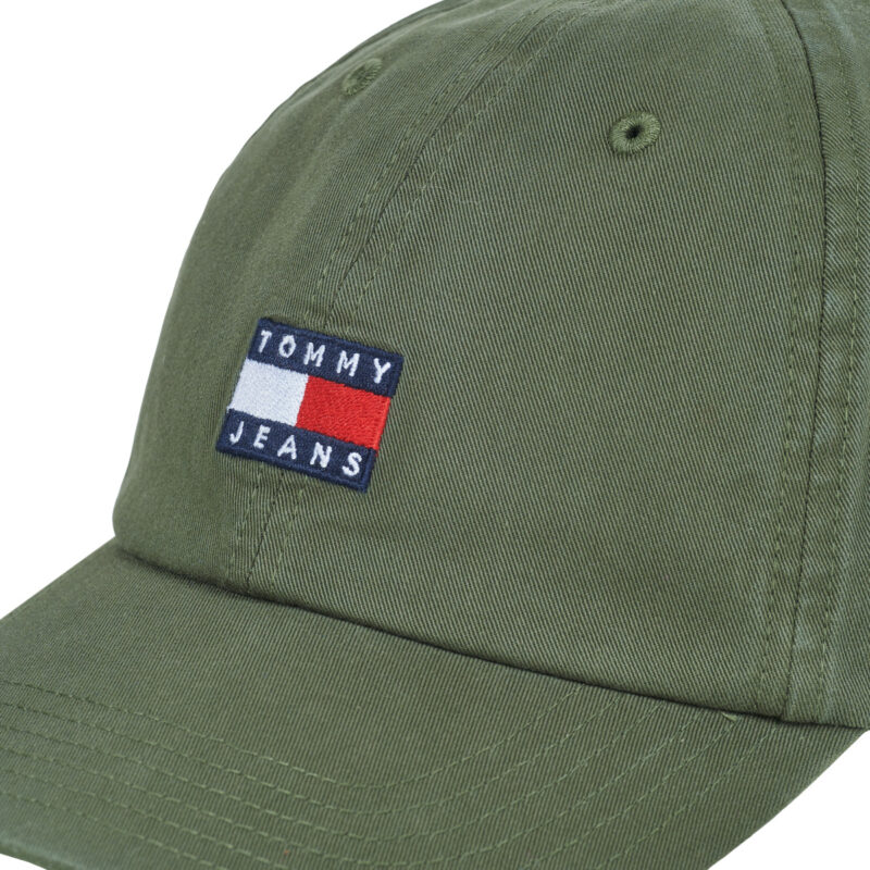 Casquette Tommy Jeans TJM HERITAGE kaki pour homme - 3
