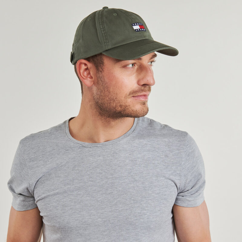Casquette Tommy Jeans TJM HERITAGE kaki pour homme - 4