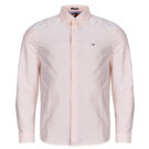 Camicia a maniche lunghe Tommy Jeans TJM REG OXFORD SHIRT EXT Rosa Camicie a maniche lunghe Uomo - 1