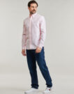 Camicia a maniche lunghe Tommy Jeans TJM REG OXFORD SHIRT EXT Rosa Camicie a maniche lunghe Uomo - 3