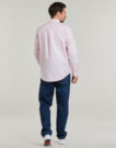Camicia a maniche lunghe Tommy Jeans TJM REG OXFORD SHIRT EXT Rosa Camicie a maniche lunghe Uomo - 4