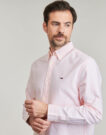 Camicia a maniche lunghe Tommy Jeans TJM REG OXFORD SHIRT EXT Rosa Camicie a maniche lunghe Uomo - 5