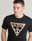 T-shirt Guess CN TRIANGLE TEE Nero T-shirt maniche corte Uomo - 5
