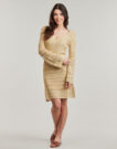 Robe courte Guess Robe courte dor&eacute;e NELLIE VN LS pour femme - 2