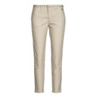 Pantalone Chino Freeman T.Porter CLAUDIA POLYNEO LIGHT Beige Pantaloni Chino Donna - 1