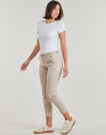 Pantalone Chino Freeman T.Porter CLAUDIA POLYNEO LIGHT Beige Pantaloni Chino Donna - 3