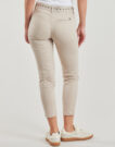 Pantalone Chino Freeman T.Porter CLAUDIA POLYNEO LIGHT Beige Pantaloni Chino Donna - 4