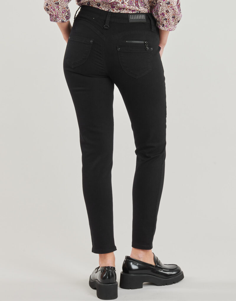 Jeans Slim Freeman T.Porter ALEXA HIGH WAIST CROPPED S-SDM Negro Jeans Slim Mujer - 4