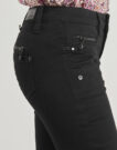 Jeans Slim Freeman T.Porter ALEXA HIGH WAIST CROPPED S-SDM Negro Jeans Slim Mujer - 5