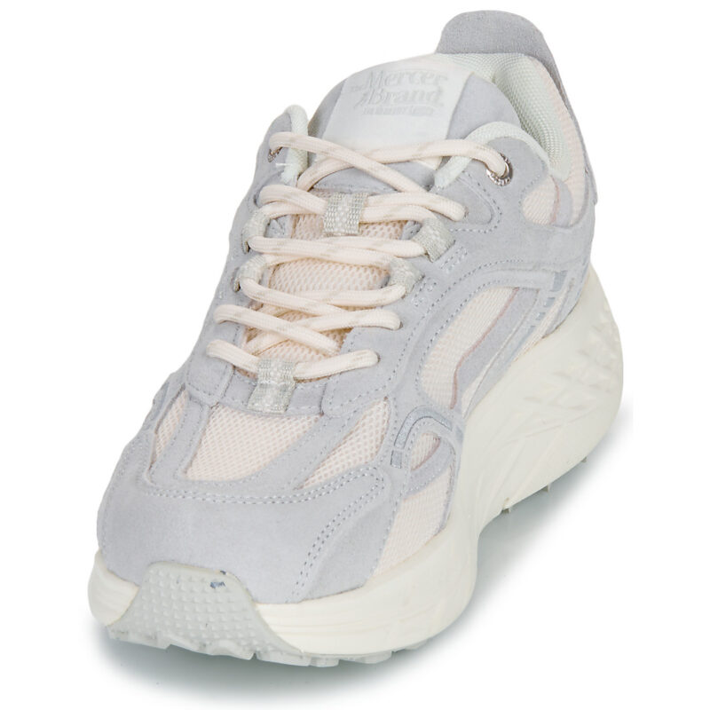 The Mercer Brand The Re-Run Max Suede Grigio Sneakers Uomo - 3
