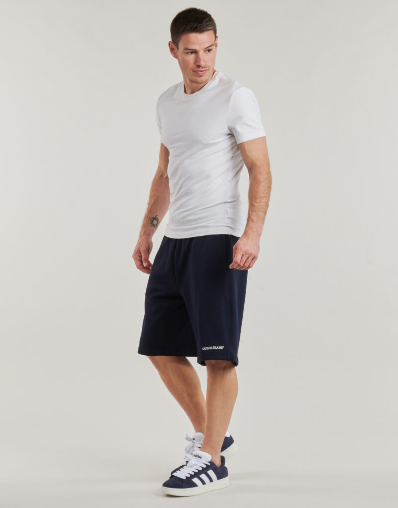 Pantaloni corti Guess REG EMBRO SHORTS Marine Pantaloni corti Uomo - 3