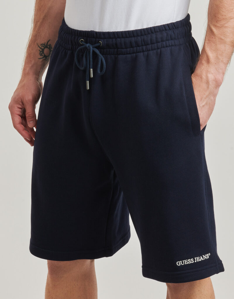 Pantaloni corti Guess REG EMBRO SHORTS Marine Pantaloni corti Uomo - 5