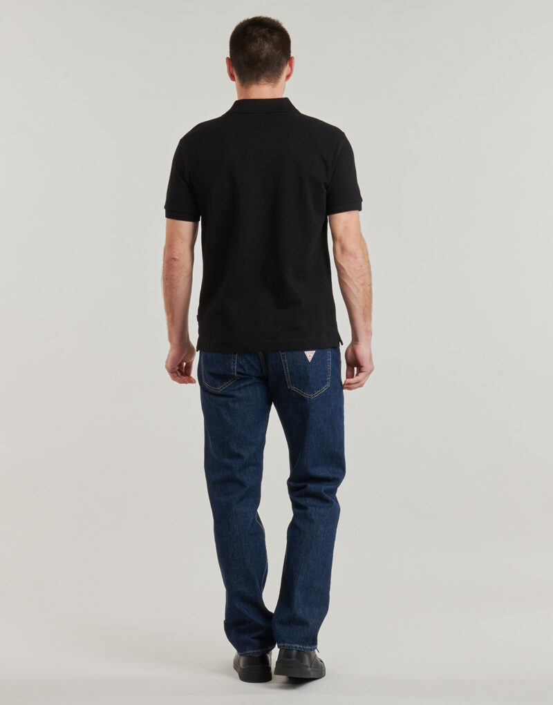 Polo Guess SS EMBRO LOGO POLO Nero Polo Uomo - 4