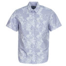 Camicia a maniche corte Guess SS REG PKT COLLAR SHIRT Blu Camicie a maniche corte Uomo - 1