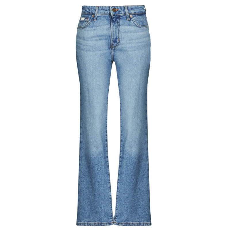 Jeans Guess G08 MID RISE STRAIGHT Bleu Jeans Femme - 1