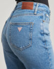 Jeans Guess G08 MID RISE STRAIGHT Bleu Jeans Femme - 5