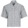 Camicia Guess SS CAMP COLLAR BOXY SHIRT Multicolore Camicie Donna