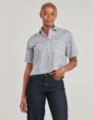 Chemise Guess SS CAMP COLLAR BOXY SHIRT Multicolore Camicie Donna - 2