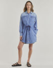 Vestido corto G-Star Raw - Vestidos cortos azules para mujer - 2