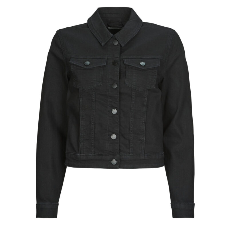 Jeansjacke JDY JDYMOON Schwarze Jeansjacken f&uuml;r Damen - 1