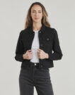 Jeansjacke JDY JDYMOON Schwarze Jeansjacken f&uuml;r Damen - 2