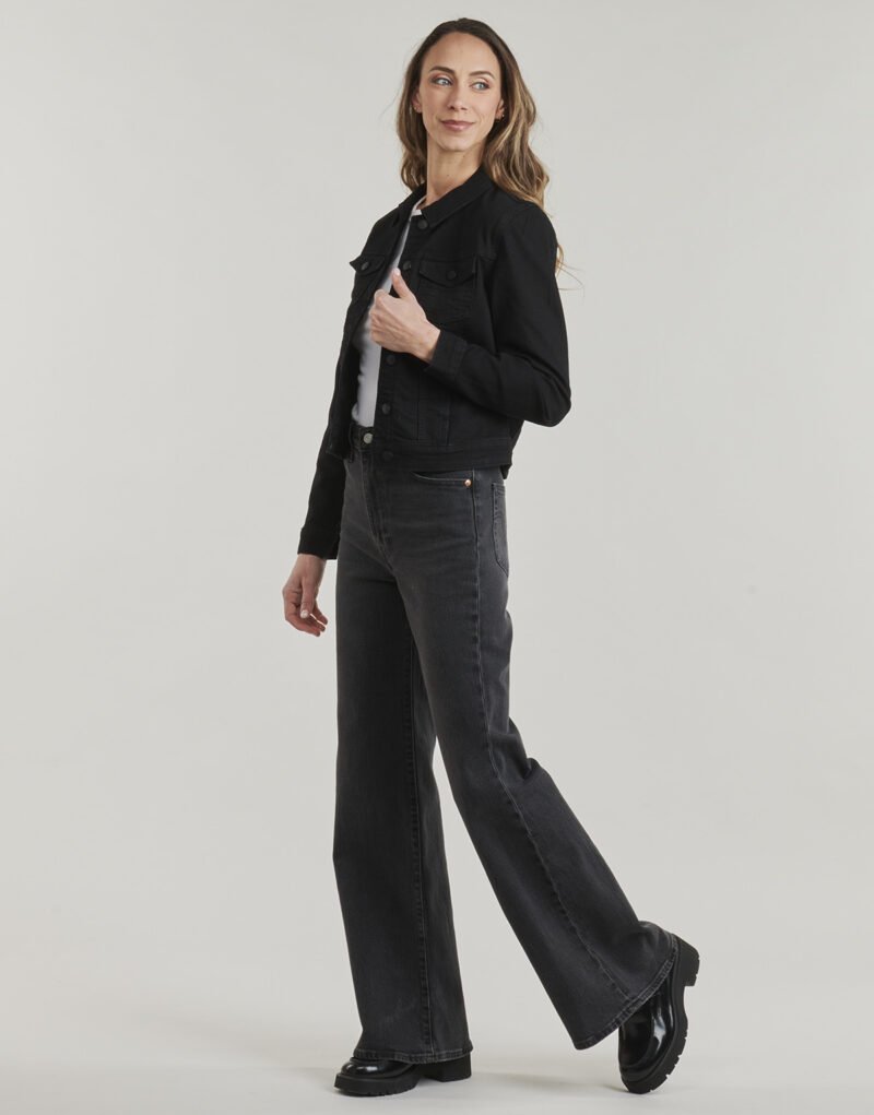 Jeansjacke JDY JDYMOON Schwarze Jeansjacken f&uuml;r Damen - 3