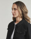 Jeansjacke JDY JDYMOON Schwarze Jeansjacken f&uuml;r Damen - 5