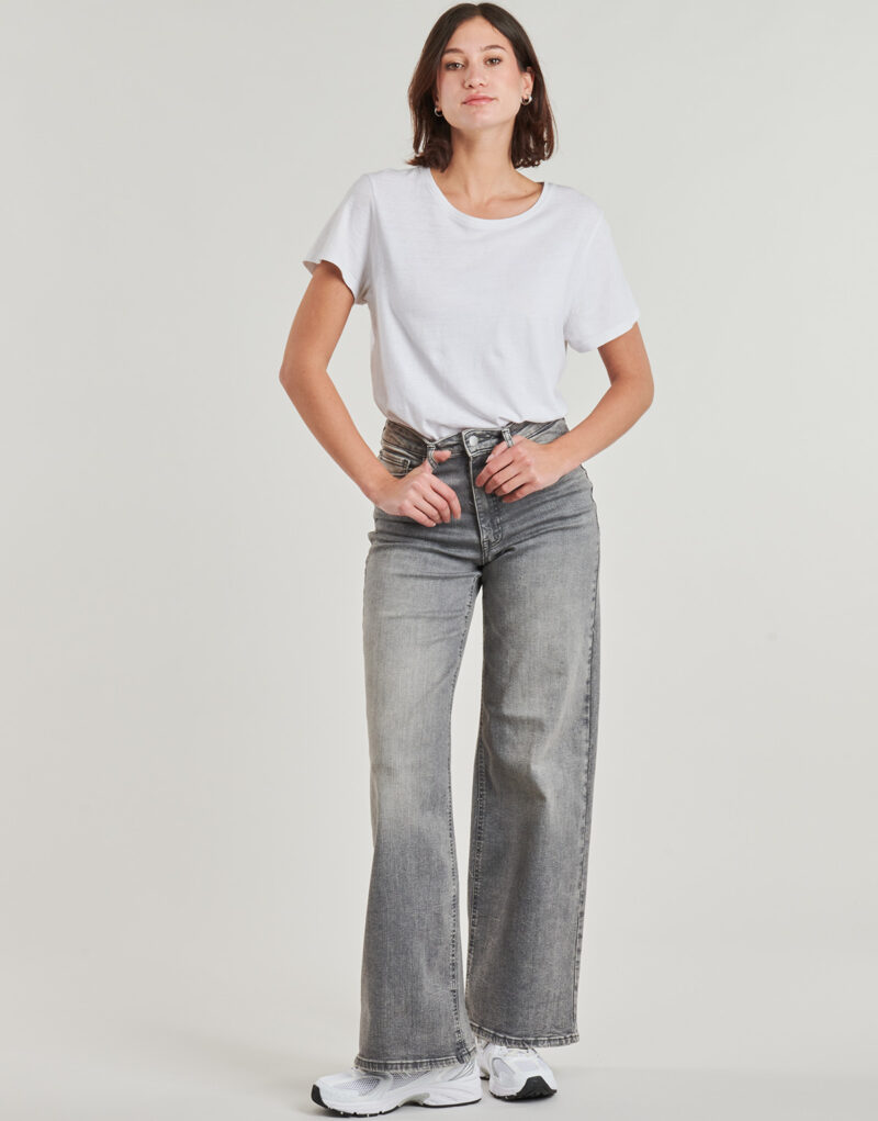 Vaqueros acampanados JDY JDYFELINA-FINA Jeans acampanados grises para mujer - 2