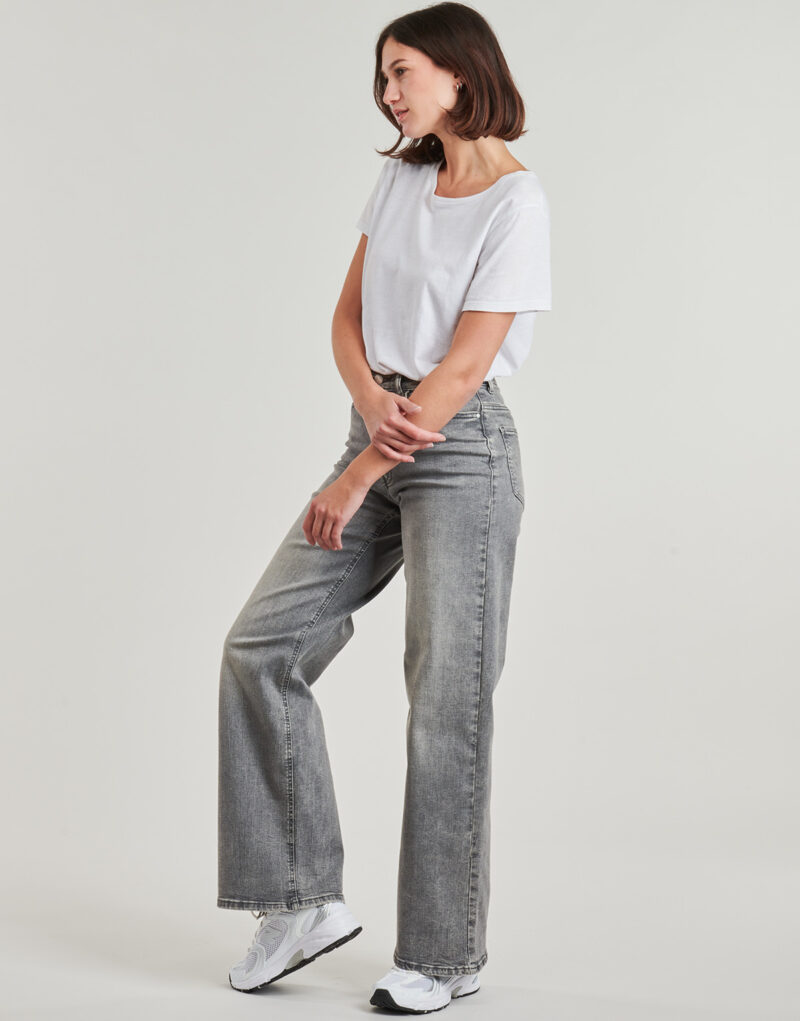 Vaqueros acampanados JDY JDYFELINA-FINA Jeans acampanados grises para mujer - 3