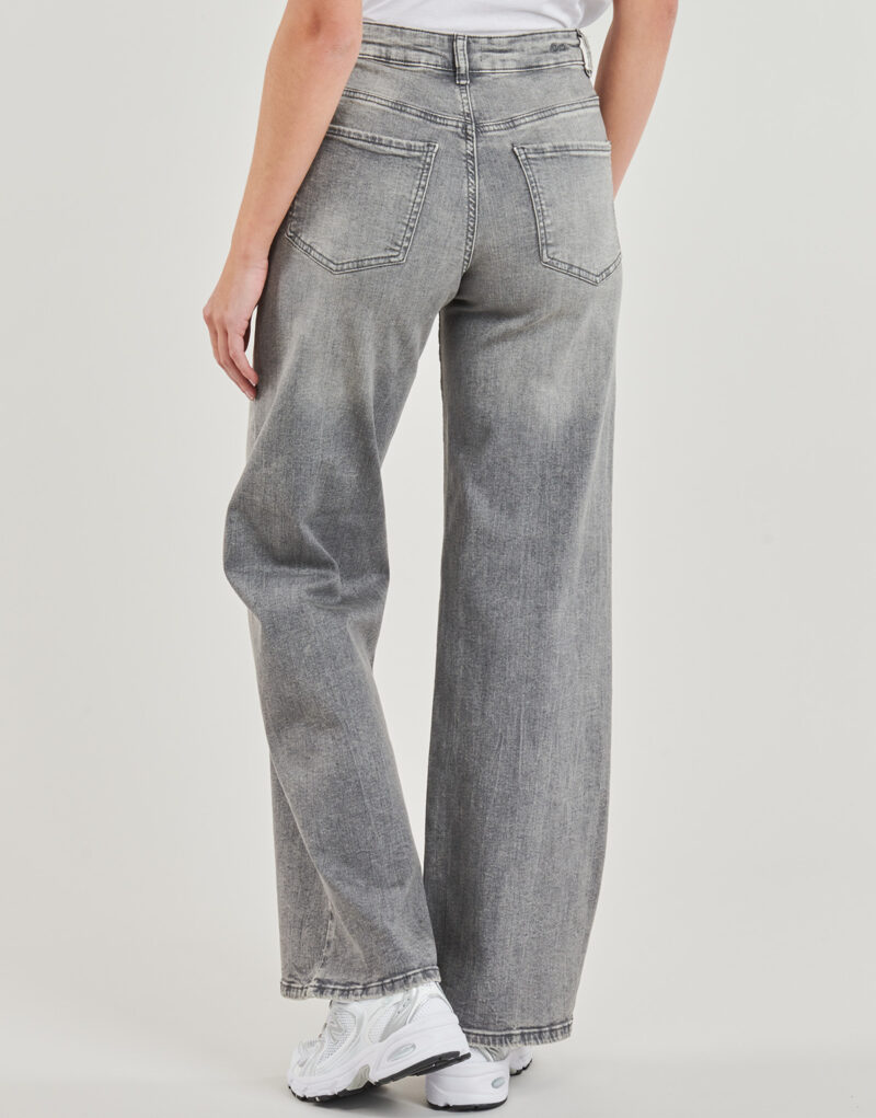 Vaqueros acampanados JDY JDYFELINA-FINA Jeans acampanados grises para mujer - 4