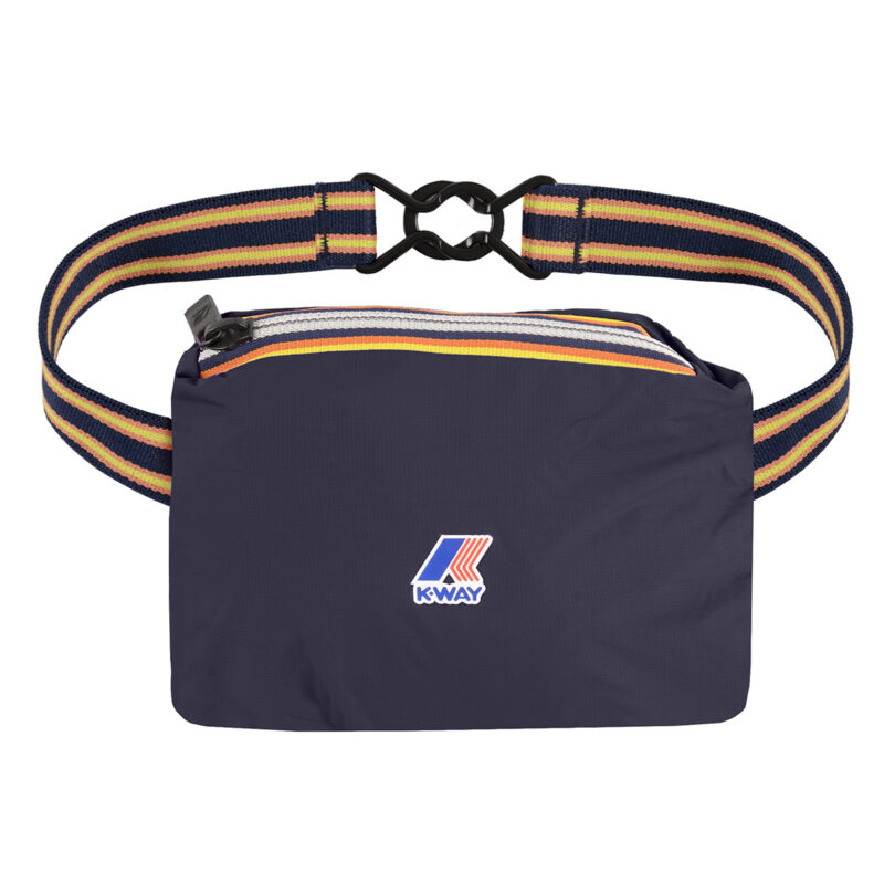 giacca a vento ragazzo K-Way LE VRAI PETIT CLAUDE 4.0 100 % NYLON RECYCLED Blu giacca a vento Bambino - 3